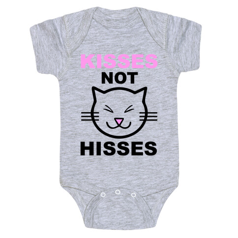 Kisses Not Hisses Baby One-Piece