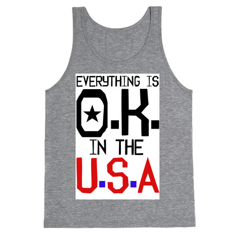 U.S.A. O.K. Tank Top