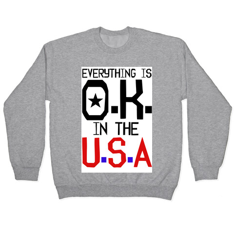 U.S.A. O.K. Pullover