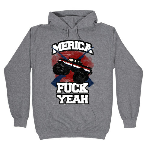 Merica F*** Yeah Hooded Sweatshirt