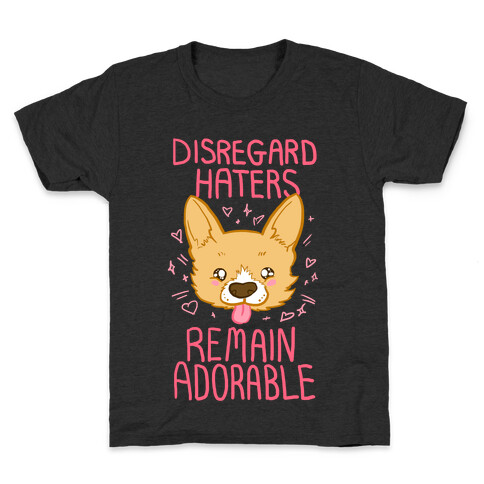 Disregard Haters Kids T-Shirt