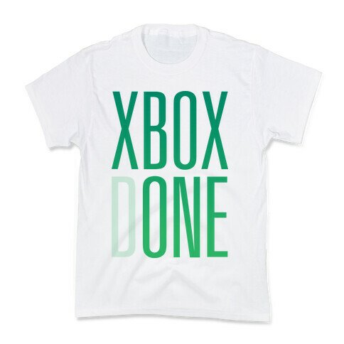 Xbox Done Kids T-Shirt