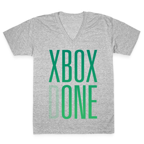 Xbox Done V-Neck Tee Shirt