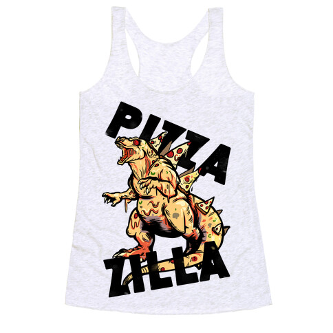 Pizza-Zilla Racerback Tank Top