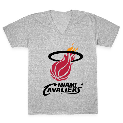 Miami Cavaliers V-Neck Tee Shirt