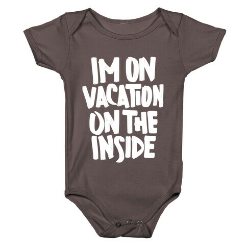 Vacation On The Inside Baby One-Piece