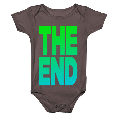 THE END Baby One-Piece