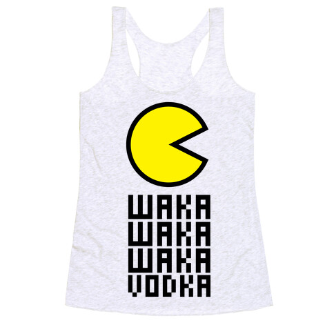 Vodka for Pacman Racerback Tank Top