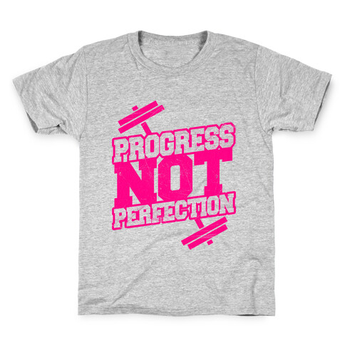 Progress Not Perfection Kids T-Shirt