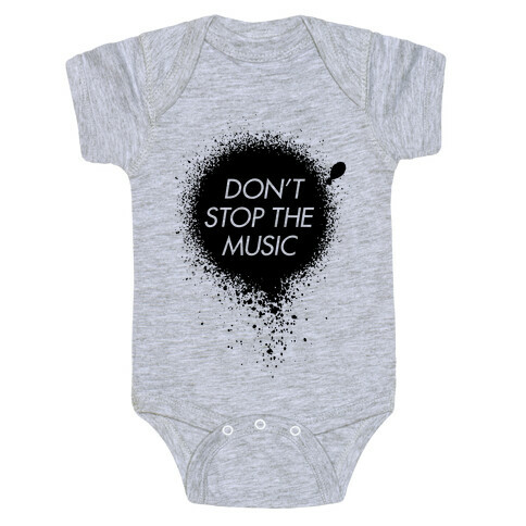 Don't Stop The Music Baby One-Piece