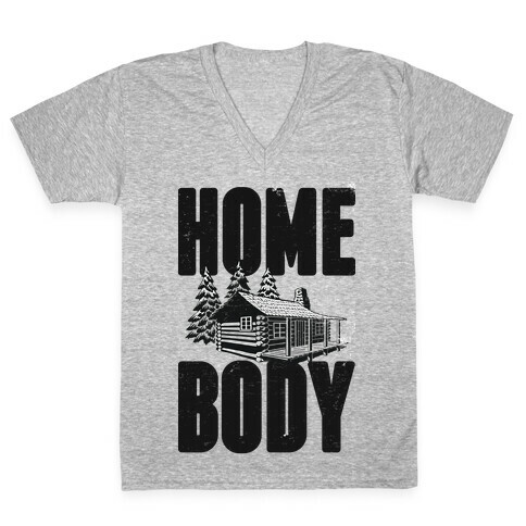 Home Body V-Neck Tee Shirt
