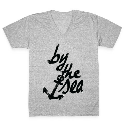 By The Sea V-Neck Tee Shirt