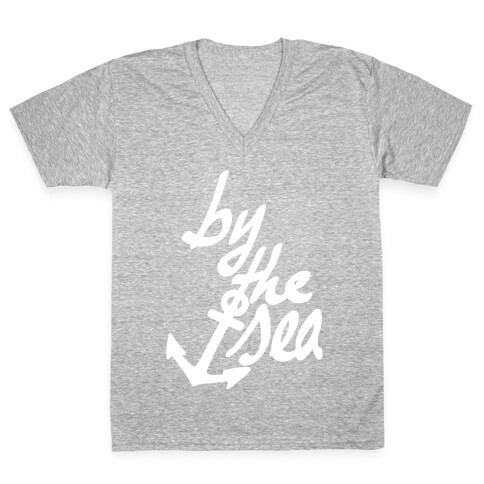 By The Sea V-Neck Tee Shirt