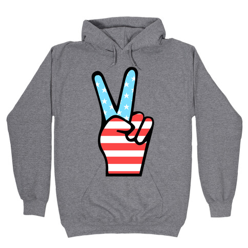 Peace Man Hooded Sweatshirt