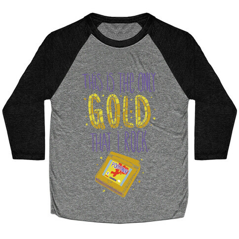 Gold Version Baseball Tee