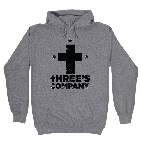 Three's Company Hooded Sweatshirt
