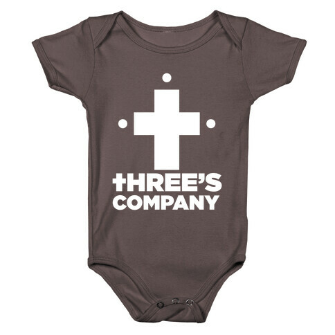 Three's Company Baby One-Piece