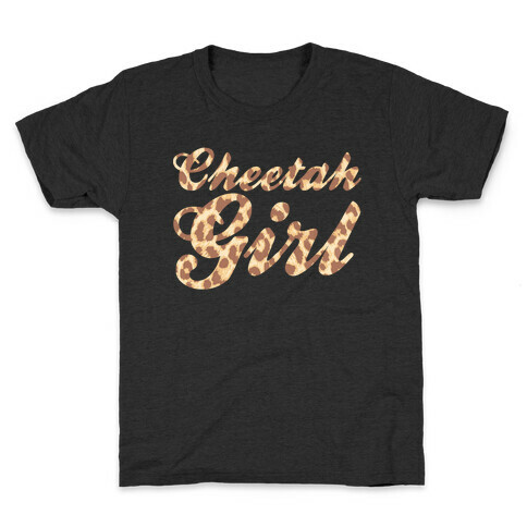 Cheetah Girl Kids T-Shirt