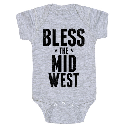 Bless The Midwest Baby One-Piece