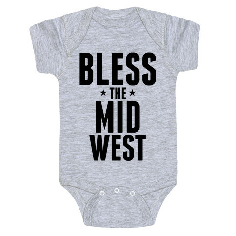 Bless The Midwest Baby One-Piece