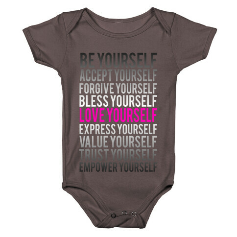 Love Yourself Baby One-Piece