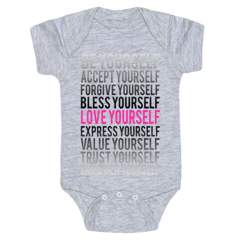 Love Yourself Baby One-Piece