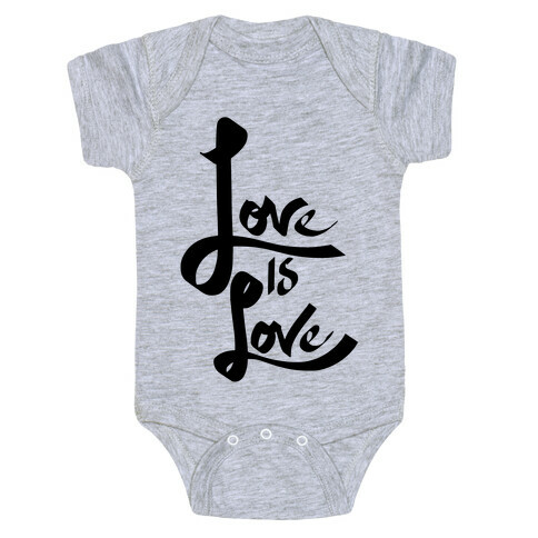 Love Is Love Baby One-Piece