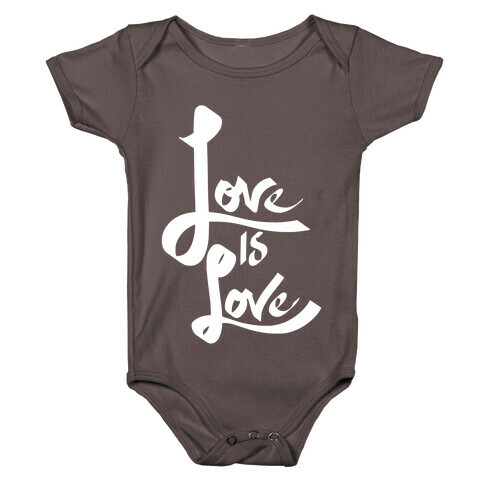 Love Is Love Baby One-Piece