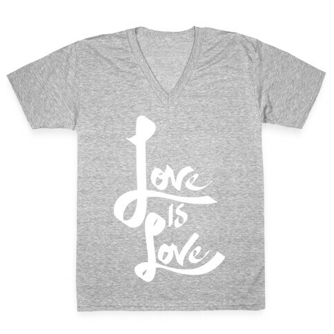 Love Is Love V-Neck Tee Shirt