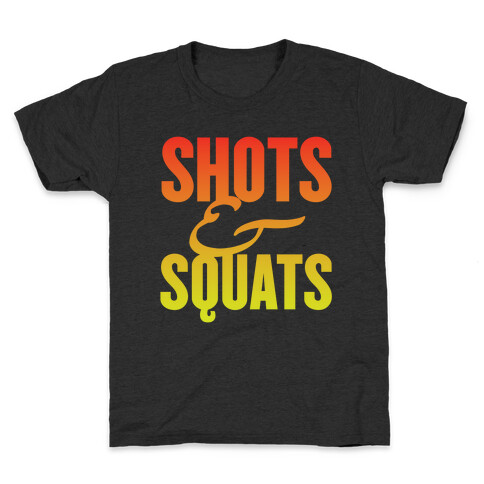 Shots And Squats Kids T-Shirt