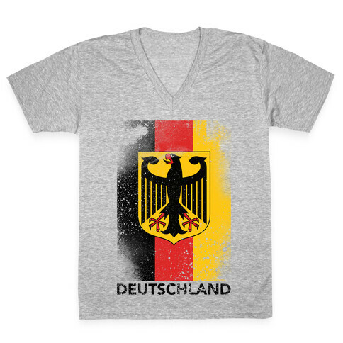 Deutschland V-Neck Tee Shirt