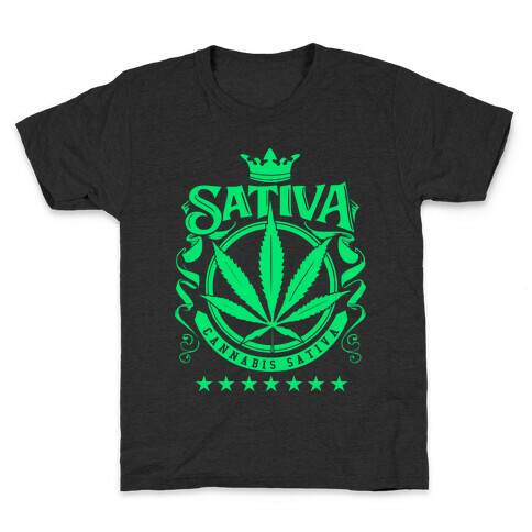 Cannabis Sativa Kids T-Shirt