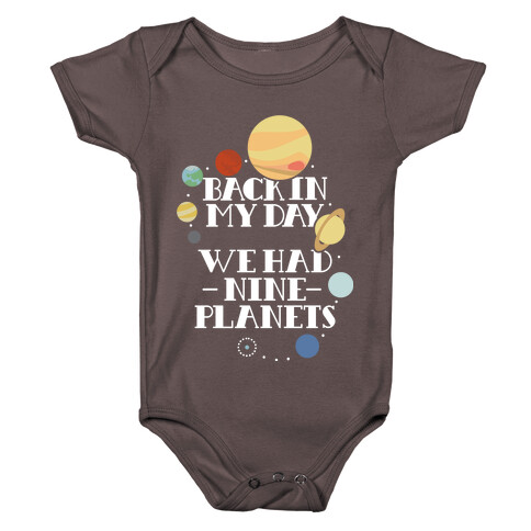 Nine Planets Baby One-Piece