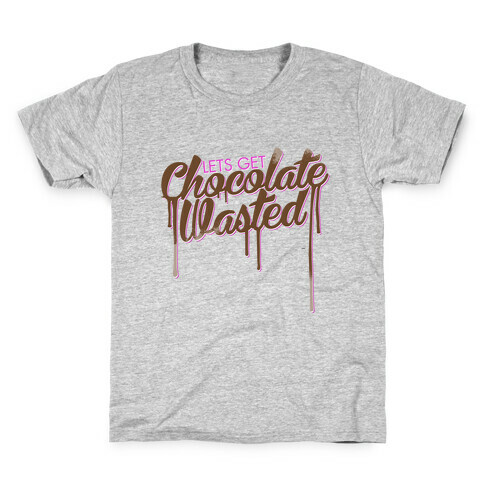 Chocolate Wasted Kids T-Shirt