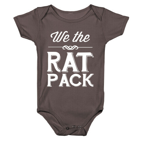 We The Rat Pack Baby One-Piece