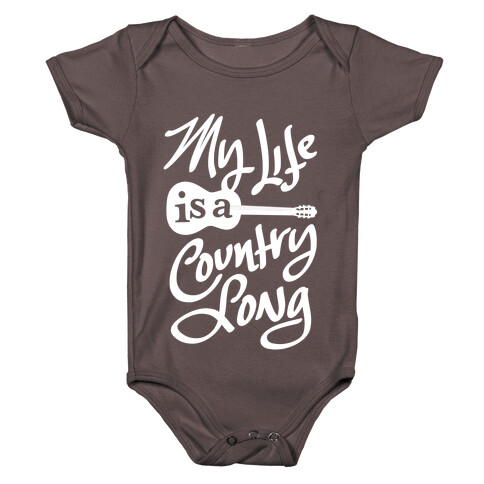 My Life Is A Country Song Baby One-Piece