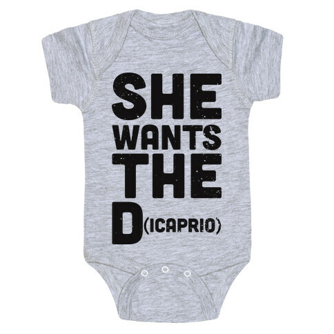 She Wants the Dicaprio Baby One-Piece
