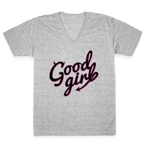 Good Girl V-Neck Tee Shirt