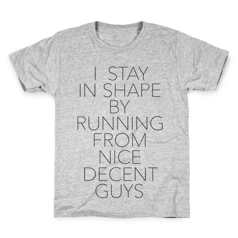 Running From Nice Decent Guys Kids T-Shirt