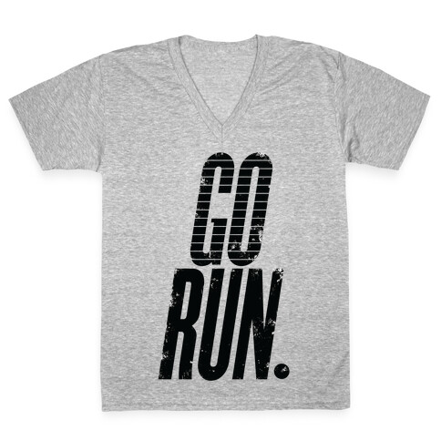 Go Run V-Neck Tee Shirt