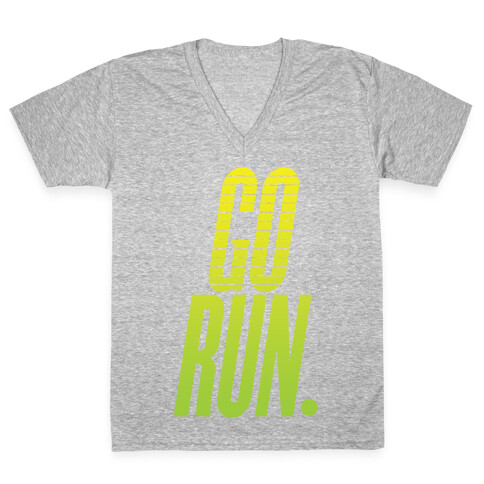 Go Run V-Neck Tee Shirt