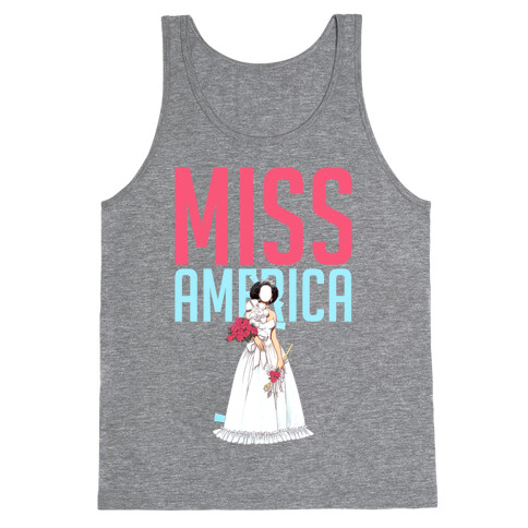 Miss America Paper Doll Tank Top