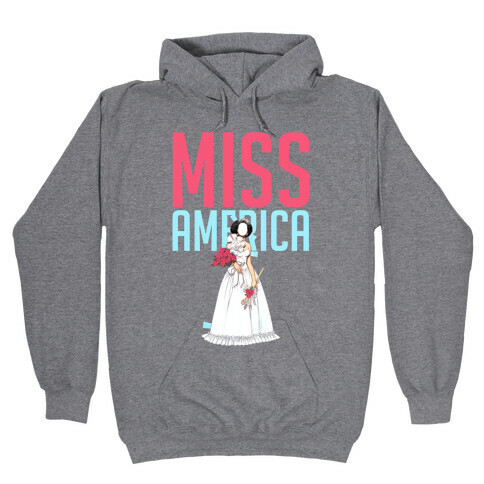 Miss America Paper Doll Hooded Sweatshirt