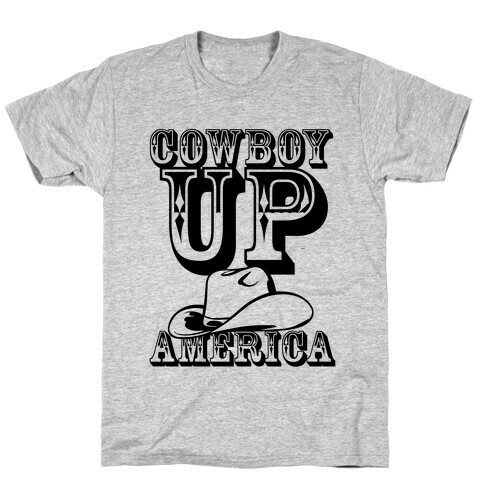 Cowboy Up America T-Shirt