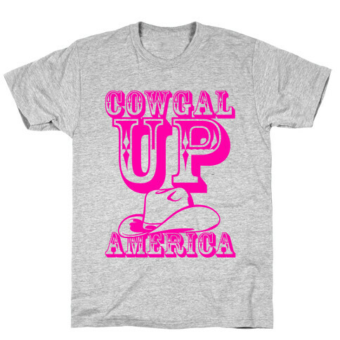 Cowgal Up America T-Shirt