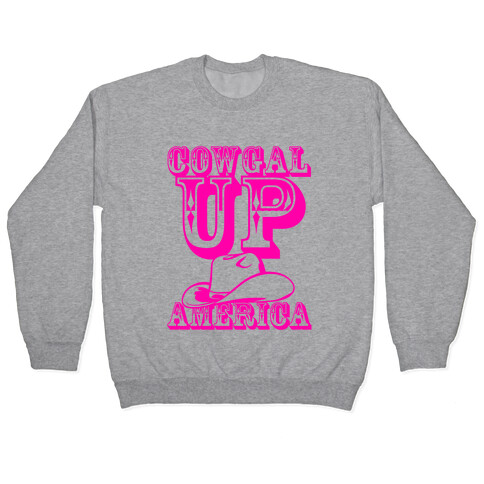 Cowgal Up America Pullover