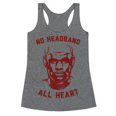 No Headband, All Heart Racerback Tank Top