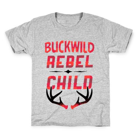 Buckwild Rebel Child Kids T-Shirt