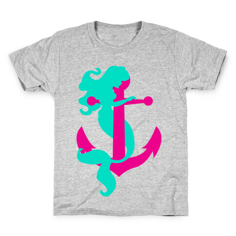 Mermaid Anchor Kids T-Shirt