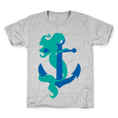 Mermaid Anchor Kids T-Shirt